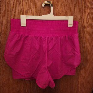 Pink Workout Running Shorts Target